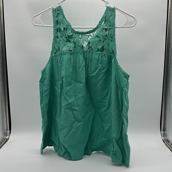 Women's Size S Green Tunic CLOSE OUT Knox Rose Clean Breathable Flow - Picture 2 of 3